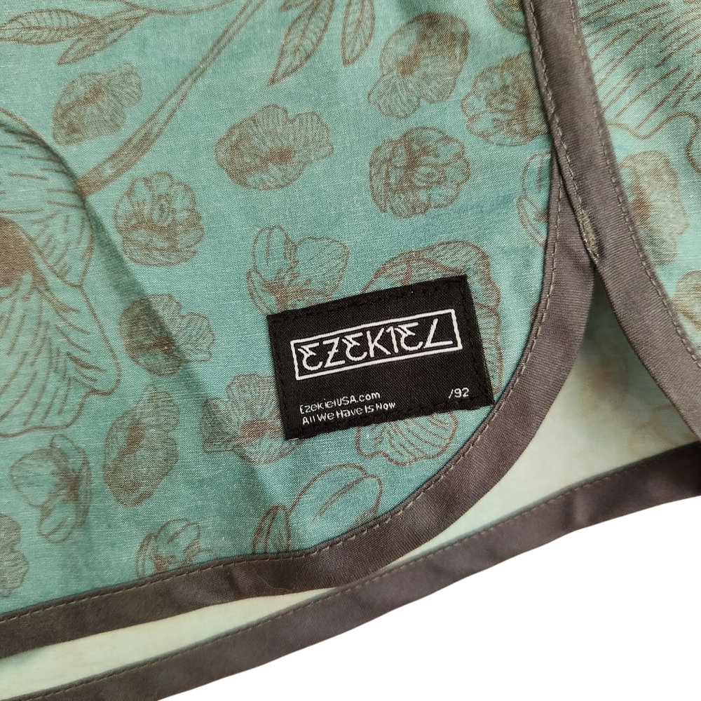 Ezekiel Board Shorts - Aqua Blue and Grey - Picture 4 of 4